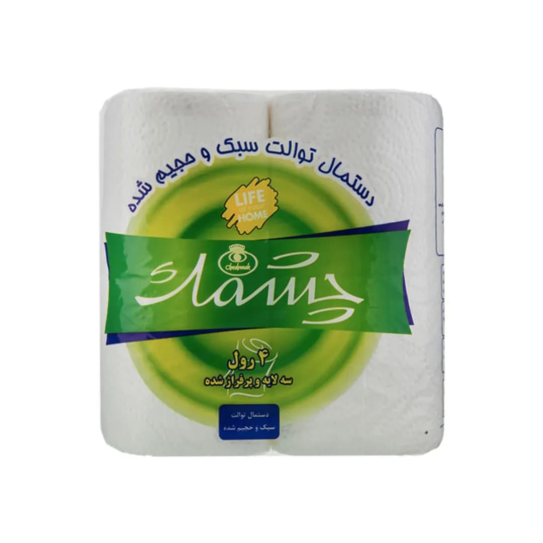 دستمال توالت چهار قلو  محصول